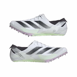 ADIDAS Unisex Adizero Finesse (Cloud White/Core Black/Green Spark) 9 ADIDAS Unisex Adizero Finesse (Cloud White/Core Black/Green Spark) -Shoes Fashion Store IE5487 9 FOOTWEAR Photography MirroredPairView transparent
