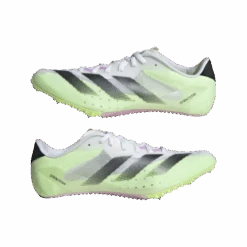 ADIDAS Unisex Sprintstar (Cloud White/Core Black/Green Spark) 11 ADIDAS Unisex Sprintstar (Cloud White/Core Black/Green Spark) -Shoes Fashion Store IG7446 8 FOOTWEAR Photography MirroredPairView transparent