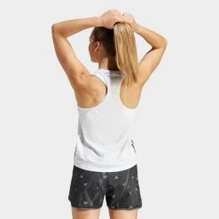 ADIDAS Women's Own The Run Tank Top (White) -Shoes Fashion Store IK7441 100 M3