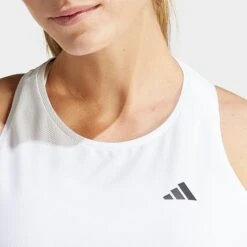 ADIDAS Women's Own The Run Tank Top (White) -Shoes Fashion Store IK7441 100 M4