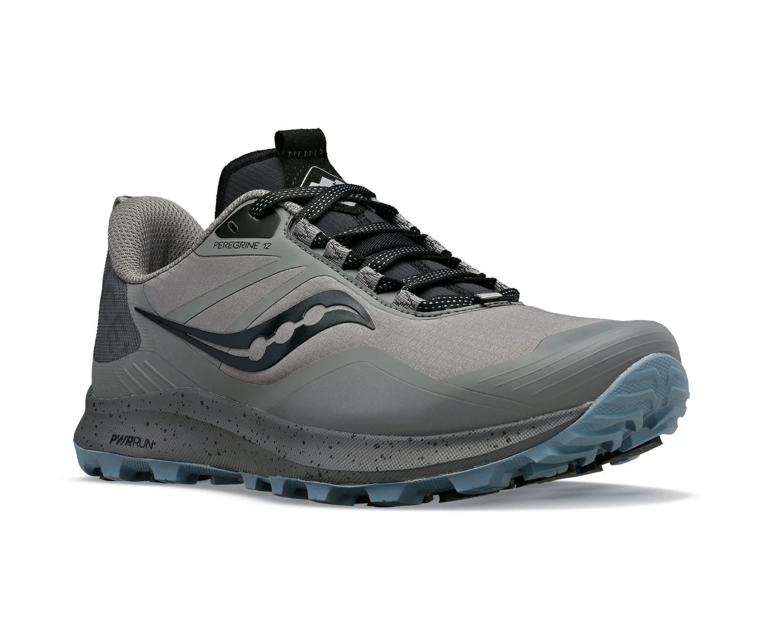 Saucony Women's Peregrine ICE+ 3 (30 - Gravel/Black) 3 Saucony Women's Peregrine ICE+ 3 (30 - Gravel/Black) - Image 3