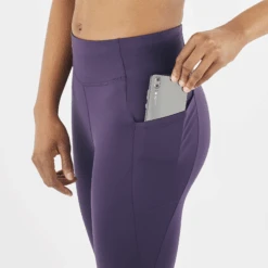 Salomon Women’s Cross Warm 28” Tights (Nightshade) -Shoes Fashion Store IMG 4040