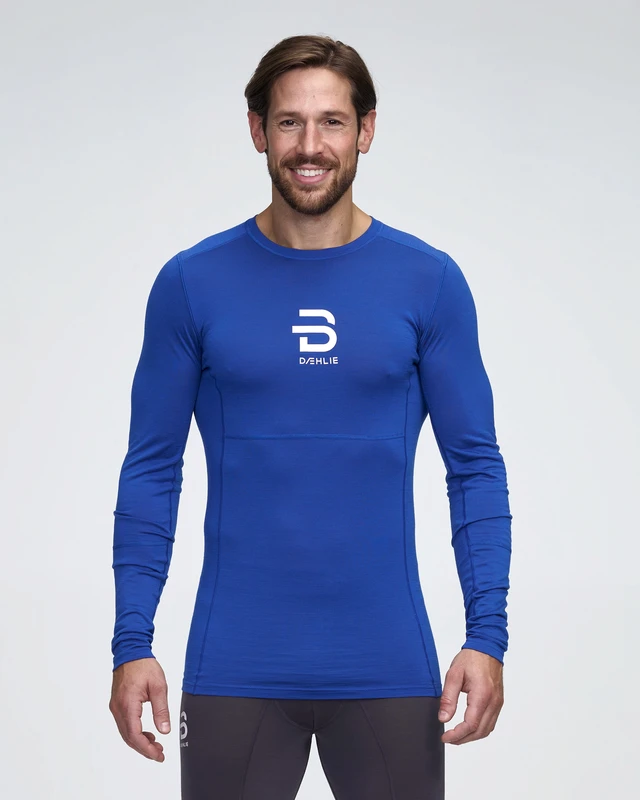 Men’s Active Wool Long Sleeve (24300 - Surf The Web) 3 Men’s Active Wool Long Sleeve (24300 - Surf The Web) - Image 3