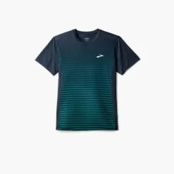 BROOKS Men's Atmosphere Short Sleeve 3.0 (460 - Setting Stripe)