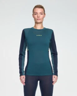 Women's Performance Long Sleeve (Teal) -Shoes Fashion Store Image256 a27f88e0 362d 4c96 8ec2 9713bf856e87