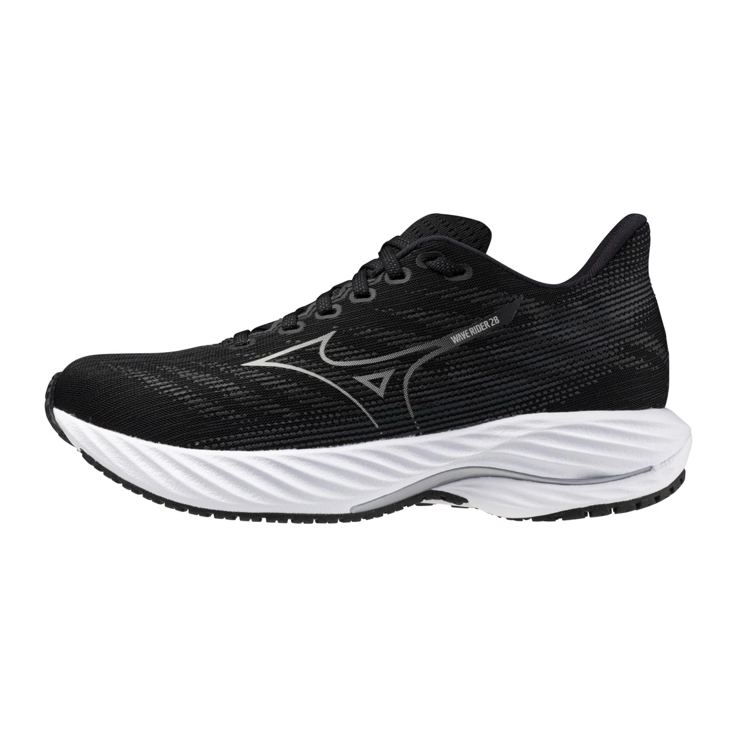 Mizuno Women's Wave Rider 28 (90HM - Black/Harbor Mist) 1 Mizuno Women's Wave Rider 28 (90HM - Black/Harbor Mist)