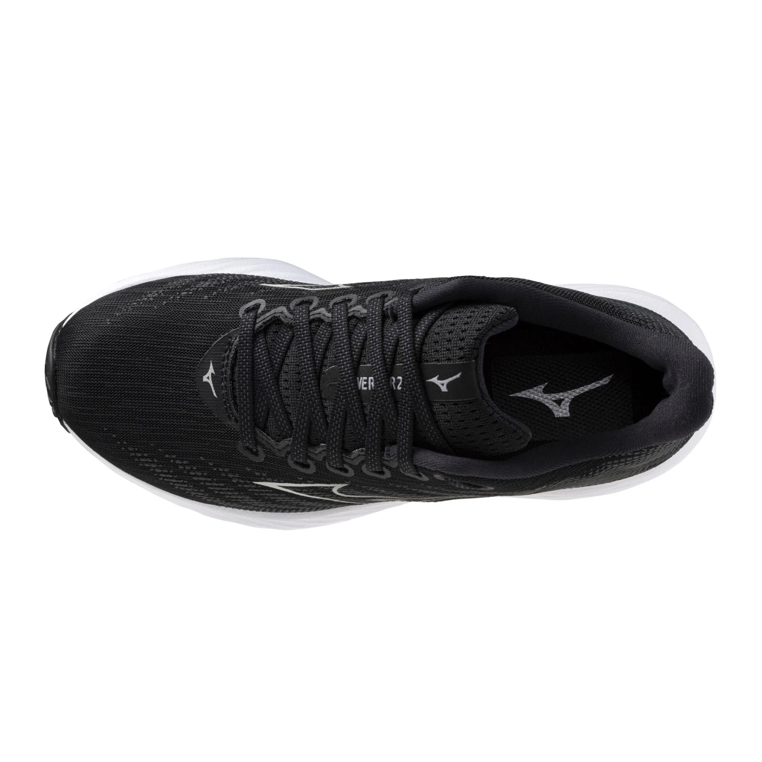 Mizuno Women's Wave Rider 28 (90HM - Black/Harbor Mist) 3 Mizuno Women's Wave Rider 28 (90HM - Black/Harbor Mist) - Image 3