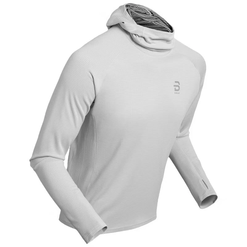 Men's Long Sleeve Run 365 (White) 1 Men's Long Sleeve Run 365 (White)