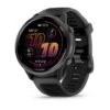 Garmin Forerunner 570-47mm (Slate Gray Aluminum With Translucent Black/Black Band)