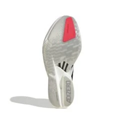 ADIDAS Men's Adizero Adios Pro 4 (Footwear White/Core Black/Silver Metallic) -Shoes Fashion Store JR1094 4 FOOTWEAR Photography BottomView white