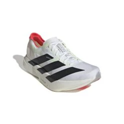 ADIDAS Men's Adizero Adios Pro 4 (Footwear White/Core Black/Silver Metallic) -Shoes Fashion Store JR1094 6 FOOTWEAR Photography FrontLateralTopView white