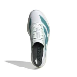 ADIDAS Men's Adizero Adios Pro 4 (FTWWHT/PURTEA/CARBON) -Shoes Fashion Store JR1267 3 FOOTWEAR Photography TopPortraitView white