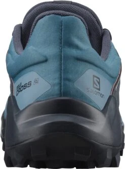 Salomon Women's Wildcross 2 GTX (Bluestone / Ebony / Sirocco) -Shoes Fashion Store L41457900 6 GHO WILDCROSS2WGTXBlu