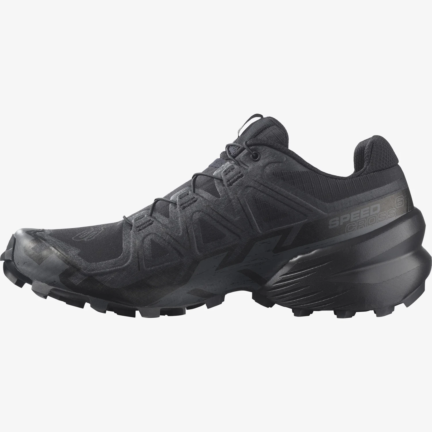 Salomon Men's Speedcross 6 (Black/Black/Phantom) 2 Salomon Men's Speedcross 6 (Black/Black/Phantom) - Image 2