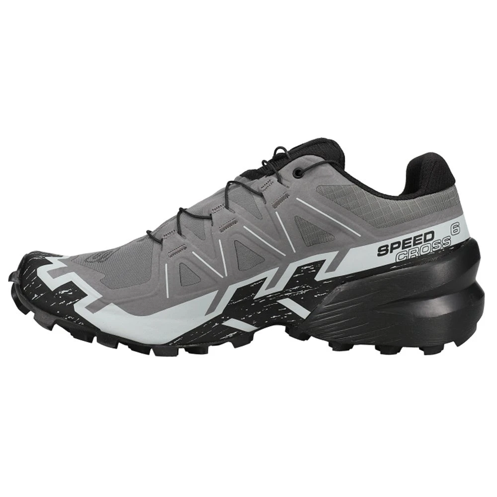Salomon Men's Speedcross 6 (Quiet Shade/Black/Pearl Blue) 3 Salomon Men's Speedcross 6 (Quiet Shade/Black/Pearl Blue) - Image 3