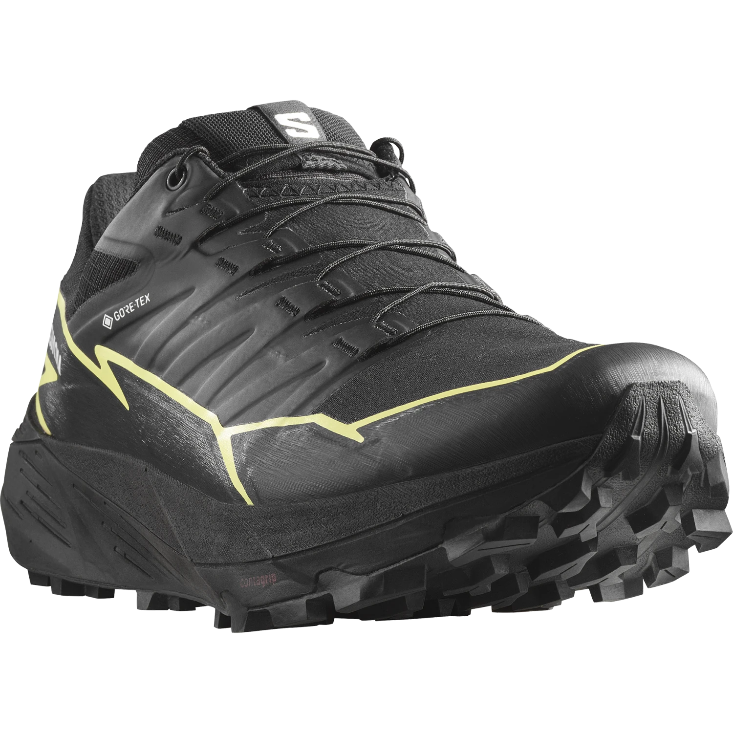 Salomon Women’s Thundercross GORE-TEX (Black/Black/Charlock) 2 Salomon Women’s Thundercross GORE-TEX (Black/Black/Charlock) - Image 2