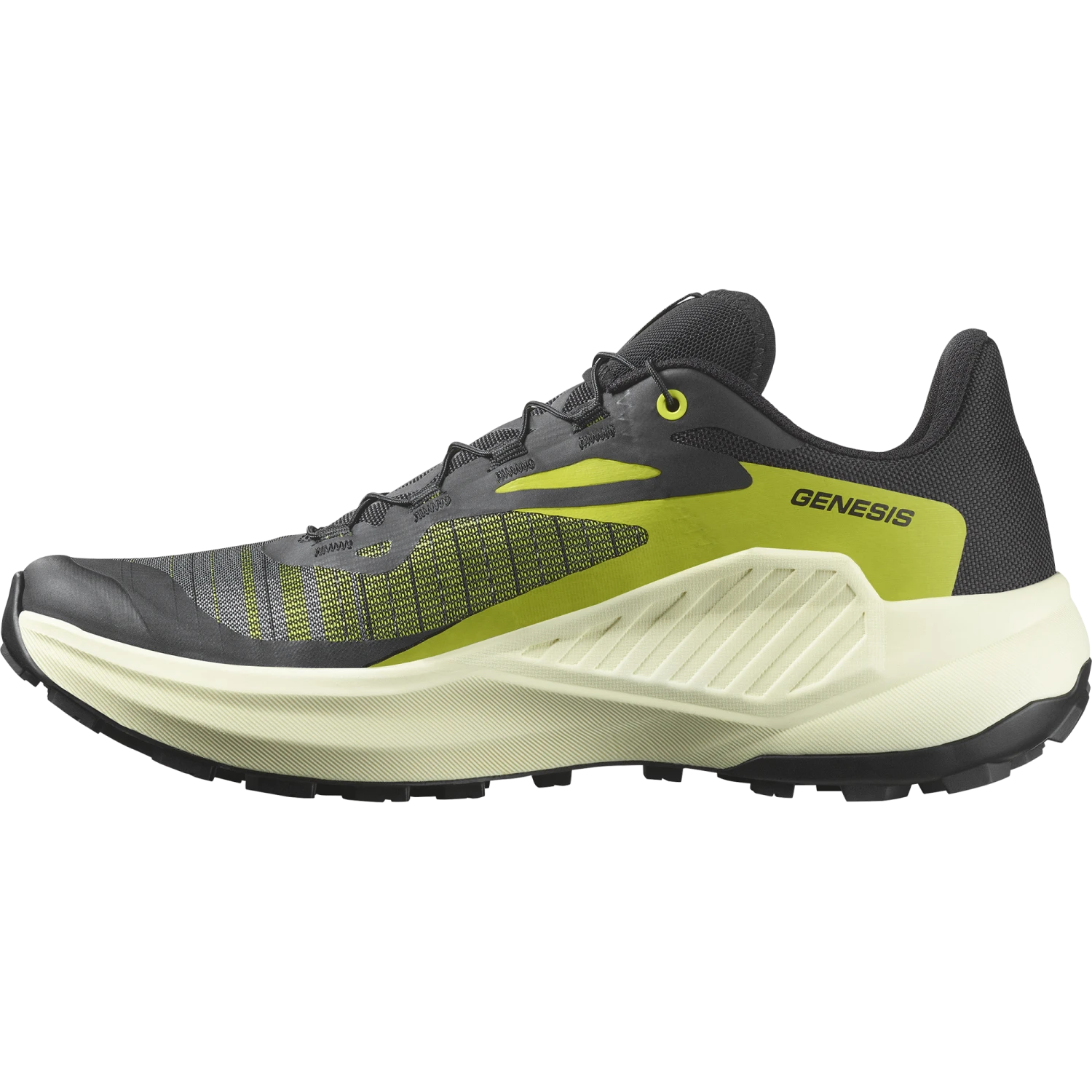 Salomon Men's Genesis (Black/Sulphur Spring/Transparent Yellow) 2 Salomon Men's Genesis (Black/Sulphur Spring/Transparent Yellow) - Image 2
