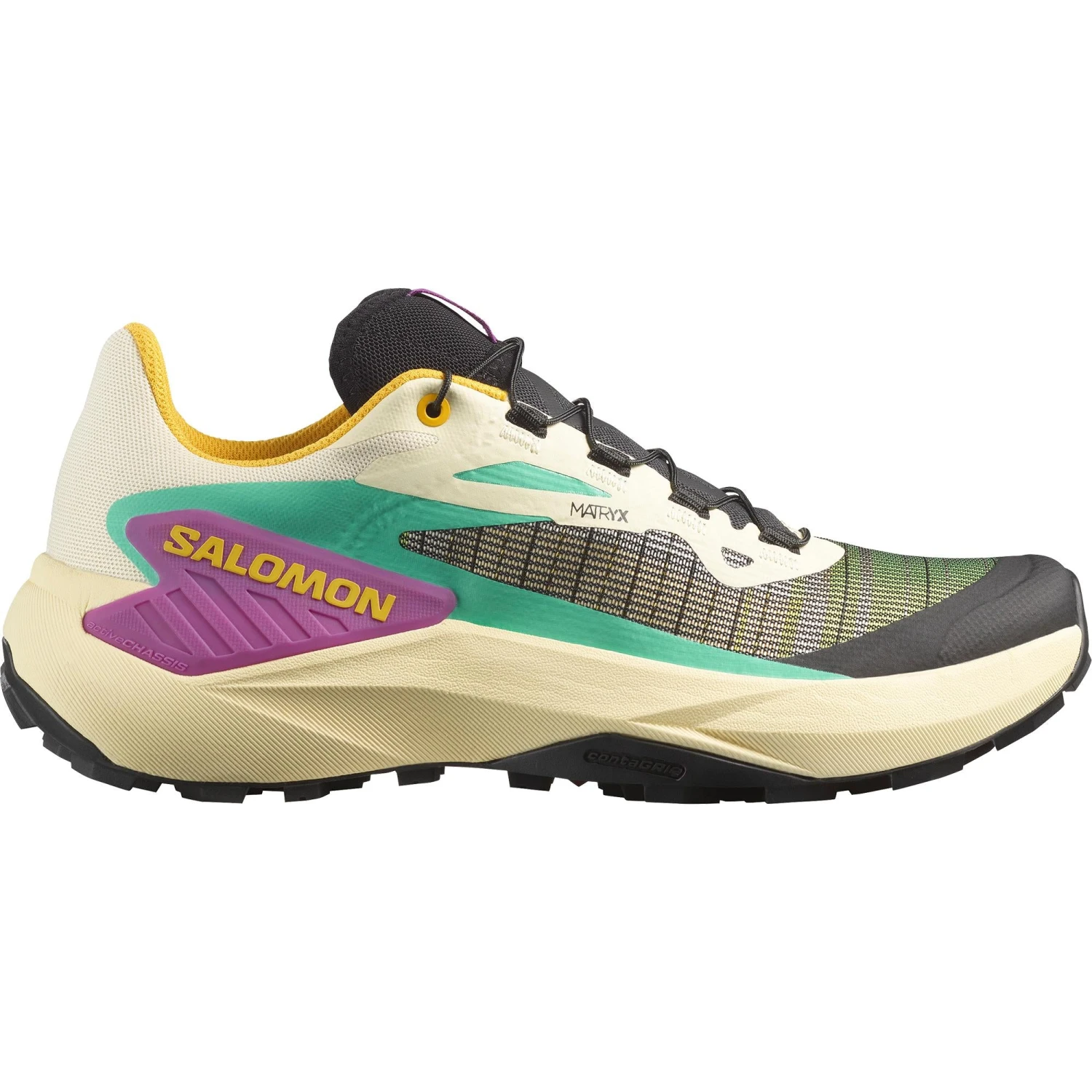 Salomon Women's Genesis (Transparent Yellow/Black/Willowherb) 1 Salomon Women's Genesis (Transparent Yellow/Black/Willowherb)