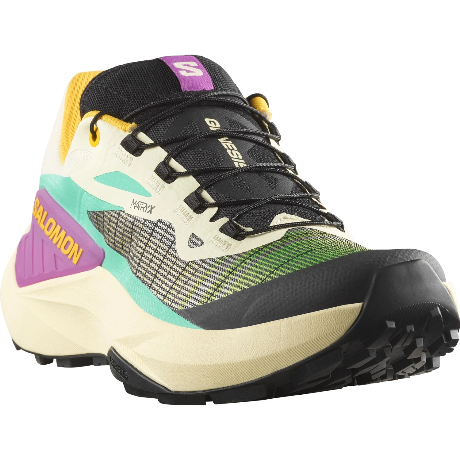 Salomon Women's Genesis (Transparent Yellow/Black/Willowherb) 3 Salomon Women's Genesis (Transparent Yellow/Black/Willowherb) - Image 3