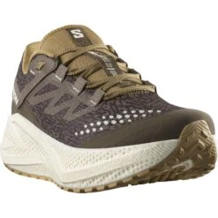 Salomon Men's Aero Glide 3 GRVL (Wren/Vanilla Ice/Coyote Brown) 7 Salomon Men's Aero Glide 3 GRVL (Wren/Vanilla Ice/Coyote Brown) -Shoes Fashion Store L47869700 5 GHO AEROGLIDE3GRVLWre rendition JPG 2000px max