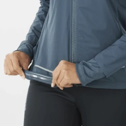 Salomon Women's Light Shell Jacket (Midnight Navy) -Shoes Fashion Store LC2267800 3 MOD lightshelljkt midnightnavy siliconebas w