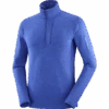 Salomon Men's Essential Lightwarm Half-Zip (Surf The Web)