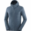 Salomon Men's Essential Lightwarm Hoodie (Midnight Navy)