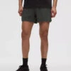 Lululemon Men's Pace Breaker Lined Short 5" (Rainforest Green)