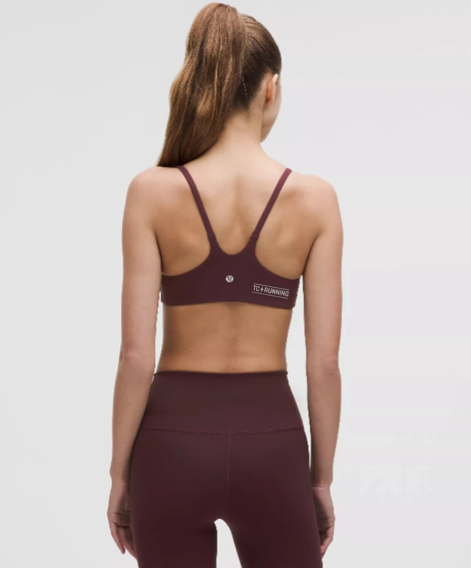 Lululemon Women's Wunder Train Strappy Racer Bra *Light Support, A/B Cup (Goodnight Plum) 3 Lululemon Women's Wunder Train Strappy Racer Bra *Light Support, A/B Cup (Goodnight Plum) - Image 3