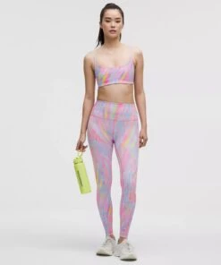 Lululemon Women's Wunder Train Strappy Racer Bra *Light Support, A/B Cup (Prism Marble Multi) 9 Lululemon Women's Wunder Train Strappy Racer Bra *Light Support, A/B Cup (Prism Marble Multi) -Shoes Fashion Store LW2DX1S 072185 3