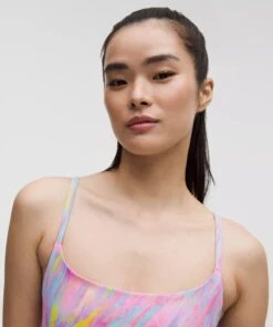Lululemon Women's Wunder Train Strappy Racer Bra *Light Support, A/B Cup (Prism Marble Multi) 7 Lululemon Women's Wunder Train Strappy Racer Bra *Light Support, A/B Cup (Prism Marble Multi) -Shoes Fashion Store LW2DX1S 072185 4