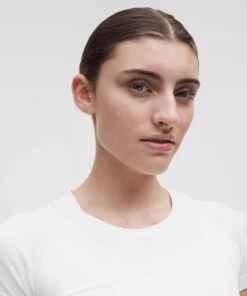 Lululemon Women's Swiftly Tech Short-Sleeve Shirt 2.0 *Hip Length (White) 6 Lululemon Women's Swiftly Tech Short-Sleeve Shirt 2.0 *Hip Length (White) -Shoes Fashion Store LW3DFNS 012826 4