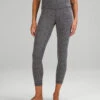 Lululemon Women's Align™ High-Rise Pant 25" (Heathered Graphite Grey)