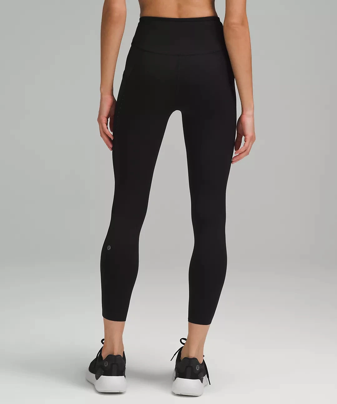 Lululemon Women's Fast And Free HR Tight 25" With Pockets (Black) 4 Lululemon Women's Fast And Free HR Tight 25" With Pockets (Black) - Image 4