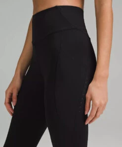 Lululemon Women's Fast And Free HR Tight 25" With Pockets (Black) 10 Lululemon Women's Fast And Free HR Tight 25" With Pockets (Black) -Shoes Fashion Store LW5FARS 0001 5