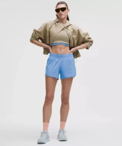 Lululemon Women’s Hotty Hot High Rise Short 4” *Lined (Pool Party) -Shoes Fashion Store LW7DCNS 025461 2