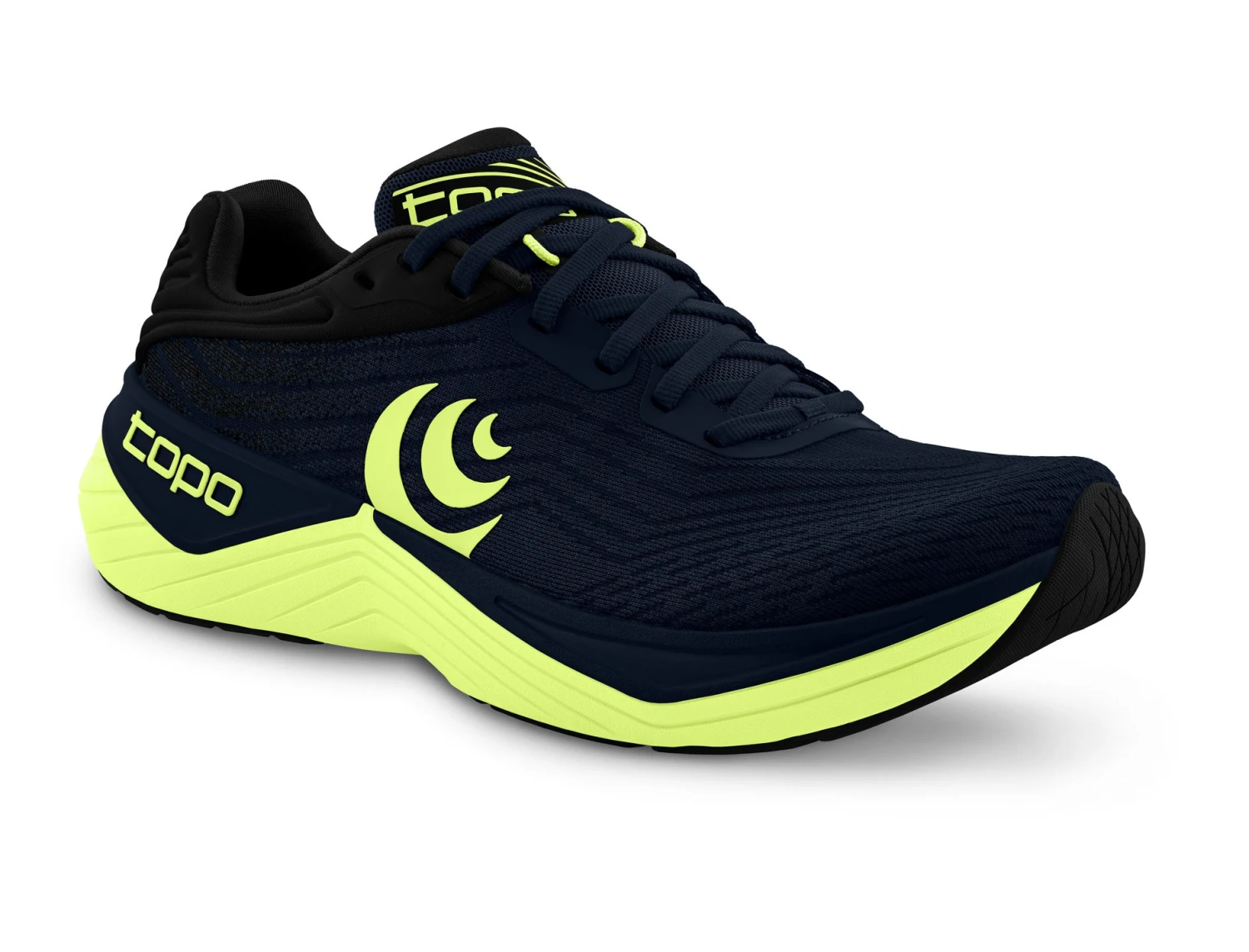 Topo Athletic Men's Ultrafly 5 (Navy/Lime) 3 Topo Athletic Men's Ultrafly 5 (Navy/Lime) - Image 3