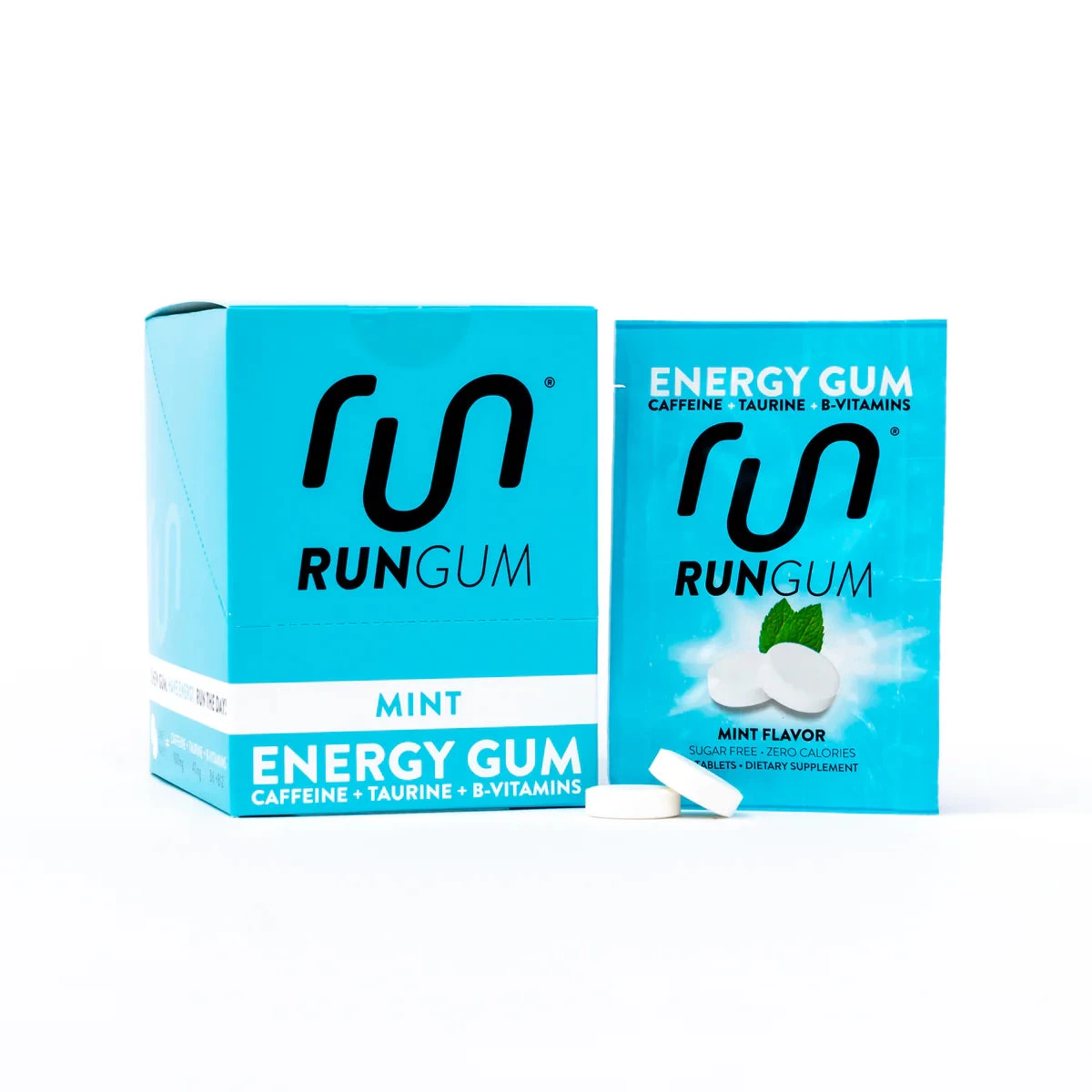 Run Gum Energy Gum Original (Single Pack - Two Pieces) 2 Run Gum Energy Gum Original (Single Pack - Two Pieces) - Image 2