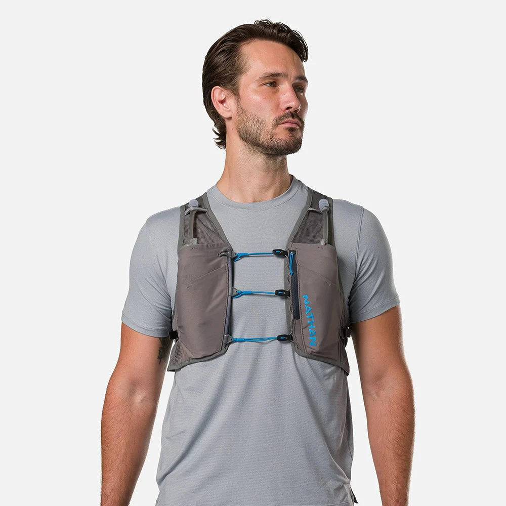 Nathan Pinnacle Breeze 4 Liter Hydration Race Vest (Charcoal/Electric) 2 Nathan Pinnacle Breeze 4 Liter Hydration Race Vest (Charcoal/Electric) - Image 2