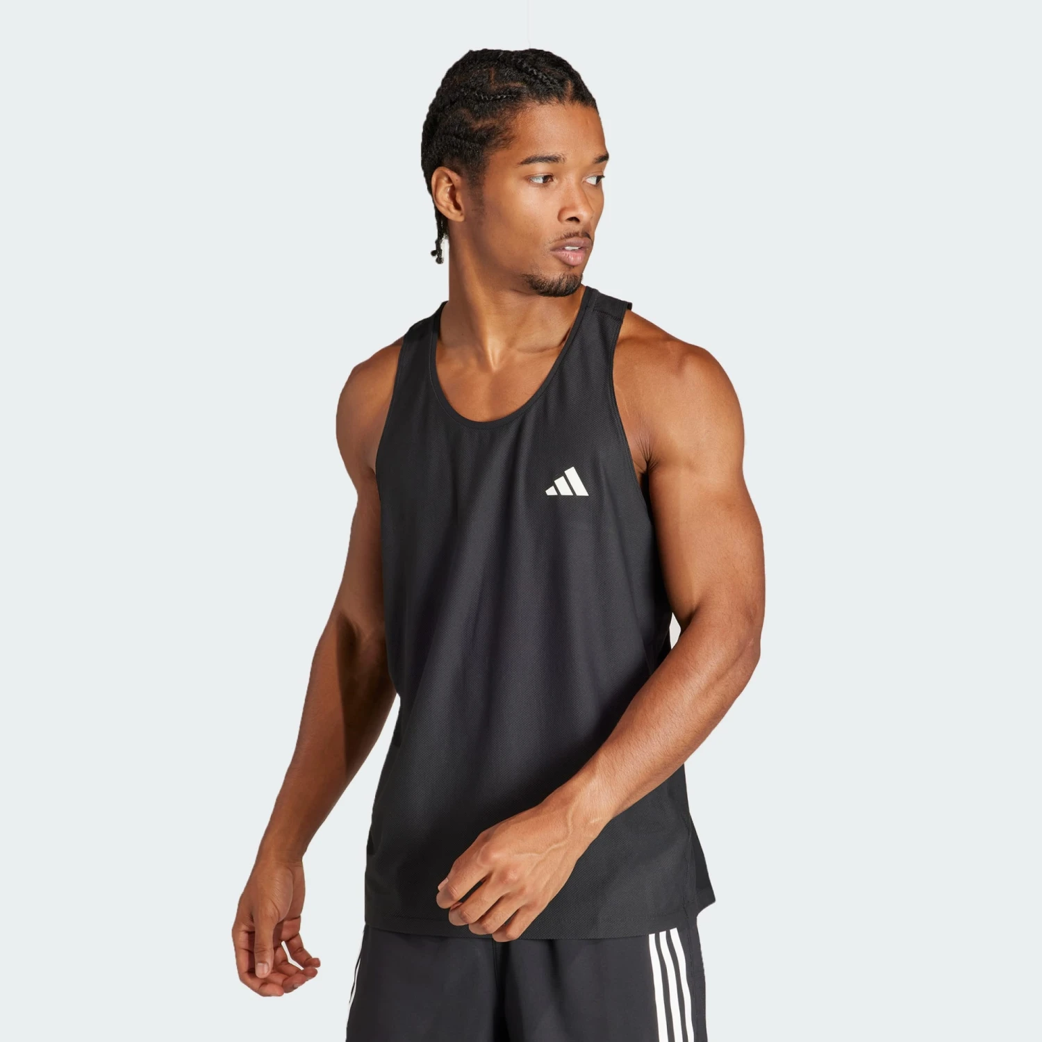 ADIDAS Men's OTR Base Tank (Black) 1 ADIDAS Men's OTR Base Tank (Black)