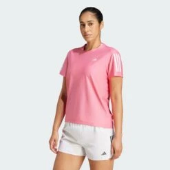 ADIDAS Women's OTR Base Tee (Pink Fusion)