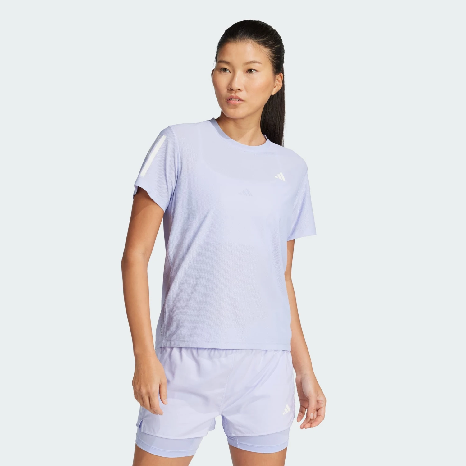 ADIDAS Women's OTR Base Tee (Violet Tone) 1 ADIDAS Women's OTR Base Tee (Violet Tone)