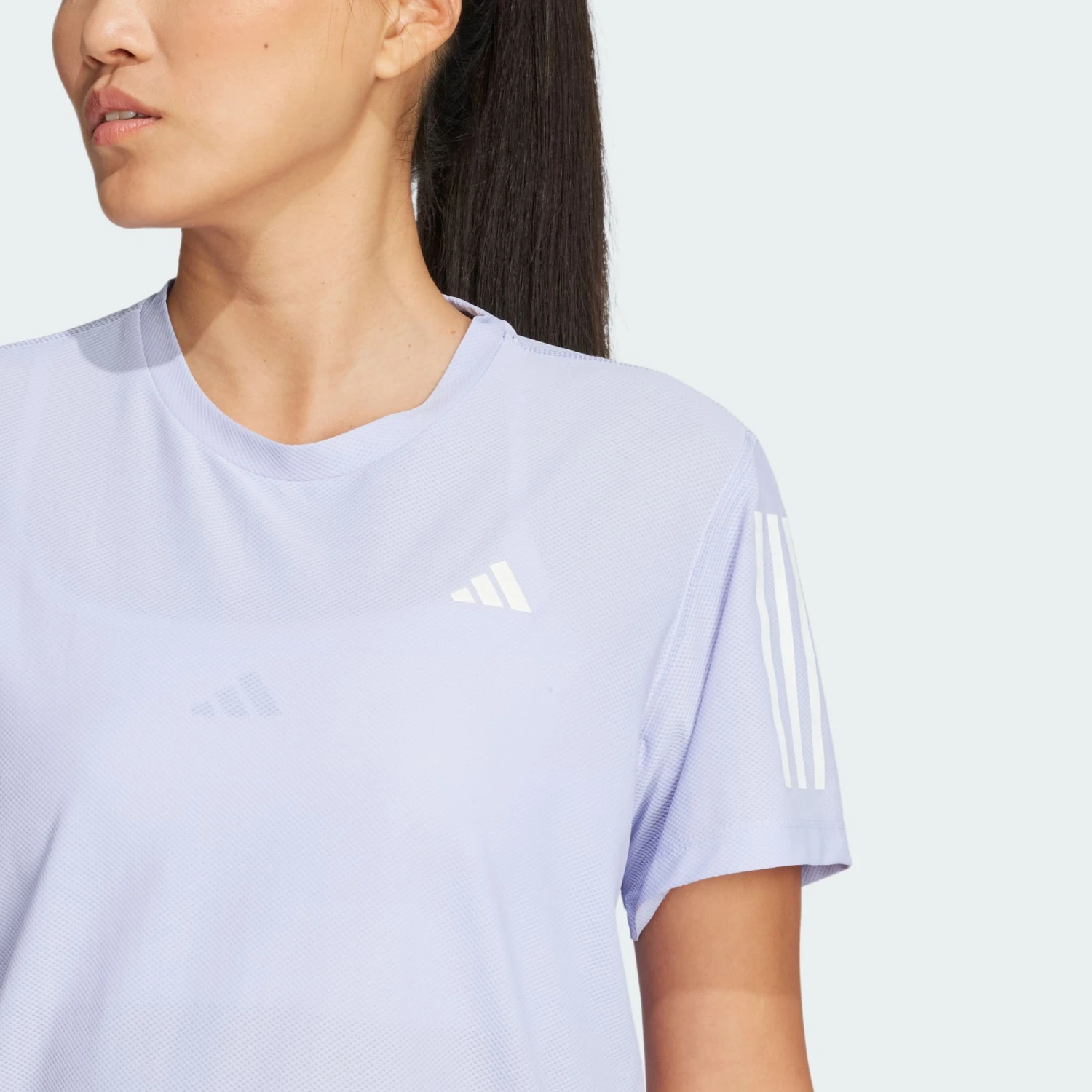 ADIDAS Women's OTR Base Tee (Violet Tone) 4 ADIDAS Women's OTR Base Tee (Violet Tone) - Image 4