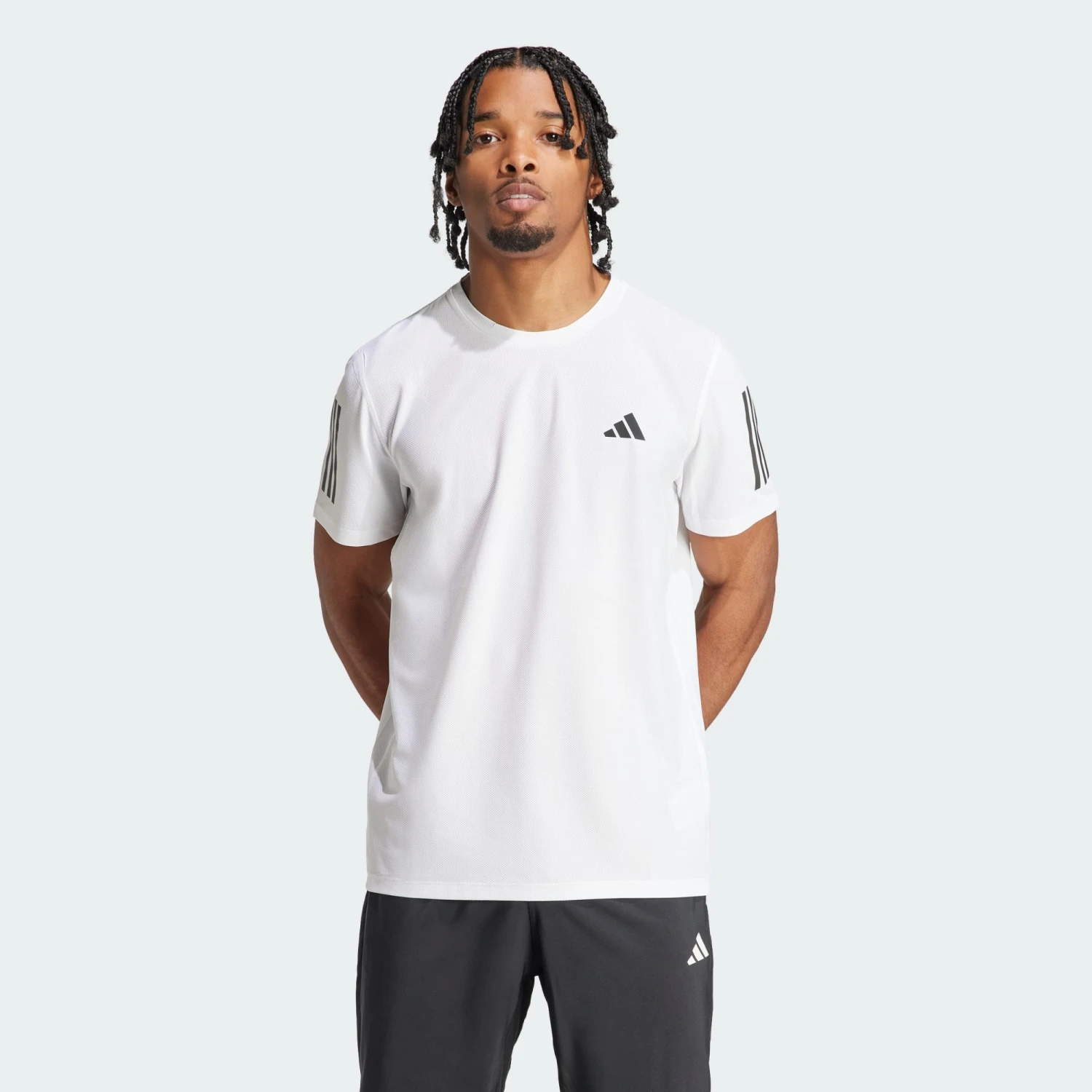 ADIDAS Men's OTR Base Tee (White) 1 ADIDAS Men's OTR Base Tee (White)