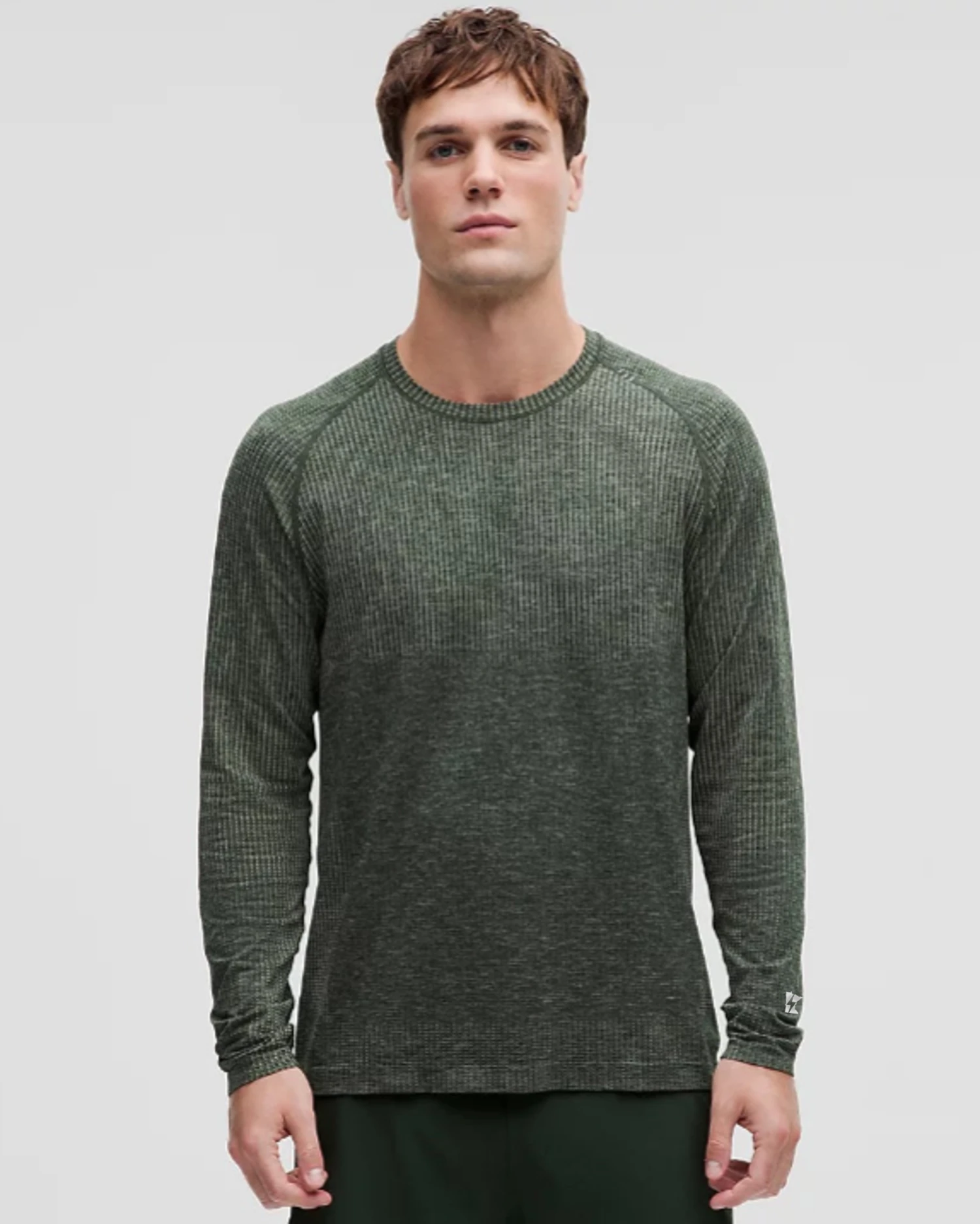 Lululemon Men's Metal Vent Tech Long Sleeve (Honeydew/Rainforest Green) 1 Lululemon Men's Metal Vent Tech Long Sleeve (Honeydew/Rainforest Green)