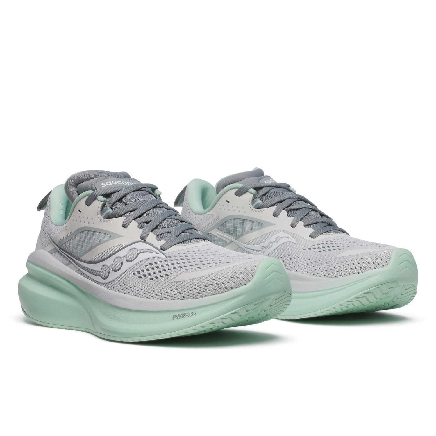 Saucony Women’s Omni 22 (200 - Fog/Jade) 3 Saucony Women’s Omni 22 (200 - Fog/Jade) - Image 3