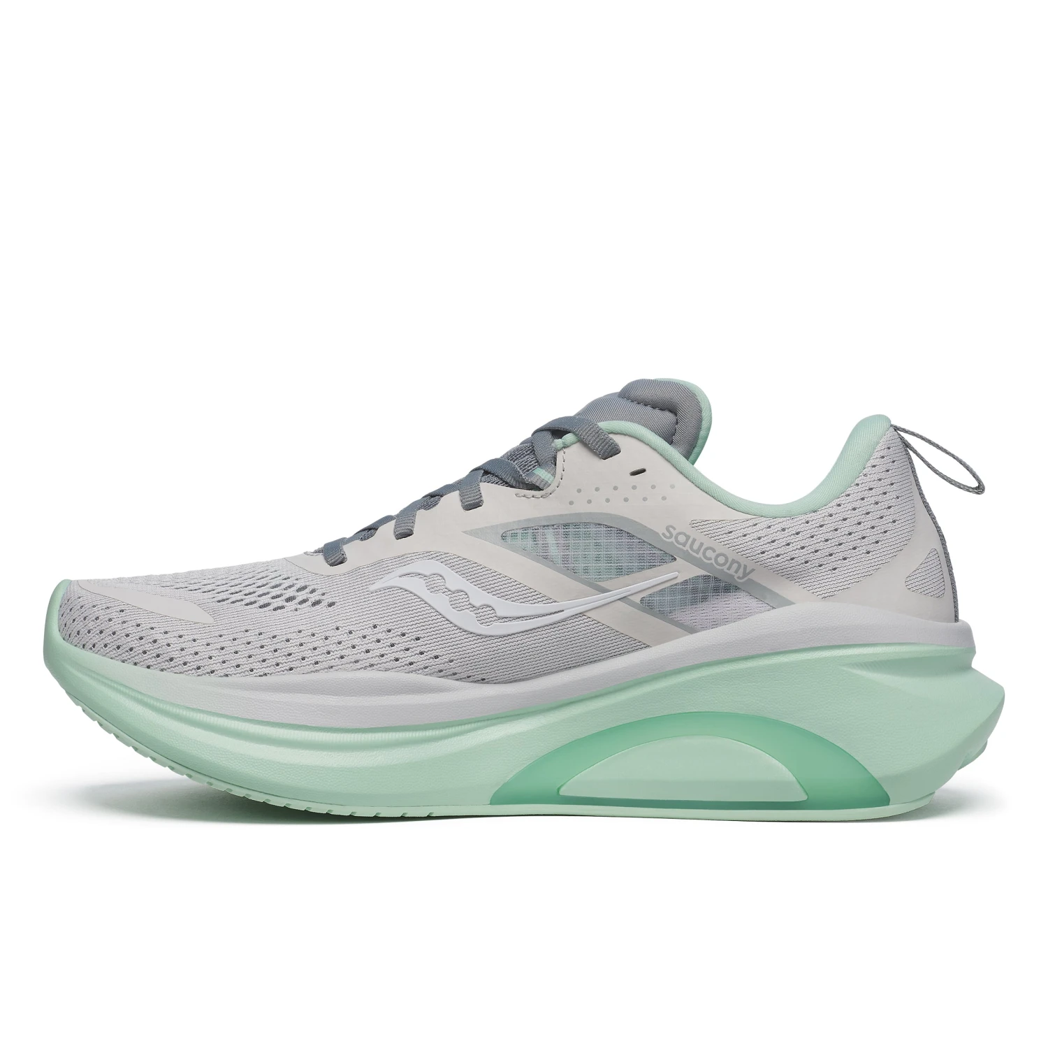 Saucony Women’s Omni 22 (200 - Fog/Jade) 2 Saucony Women’s Omni 22 (200 - Fog/Jade) - Image 2
