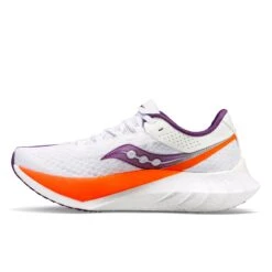 Saucony Women's Endorphin Pro 4 (129 - White/Violet) -Shoes Fashion Store S10939 129 3