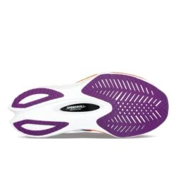 Saucony Women's Endorphin Pro 4 (129 - White/Violet) -Shoes Fashion Store S10939 129 6