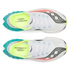 Saucony Women's Endorphin Pro 4 (97 - White/Mutant) 9 Saucony Women's Endorphin Pro 4 (97 - White/Mutant) -Shoes Fashion Store S10939 97 5